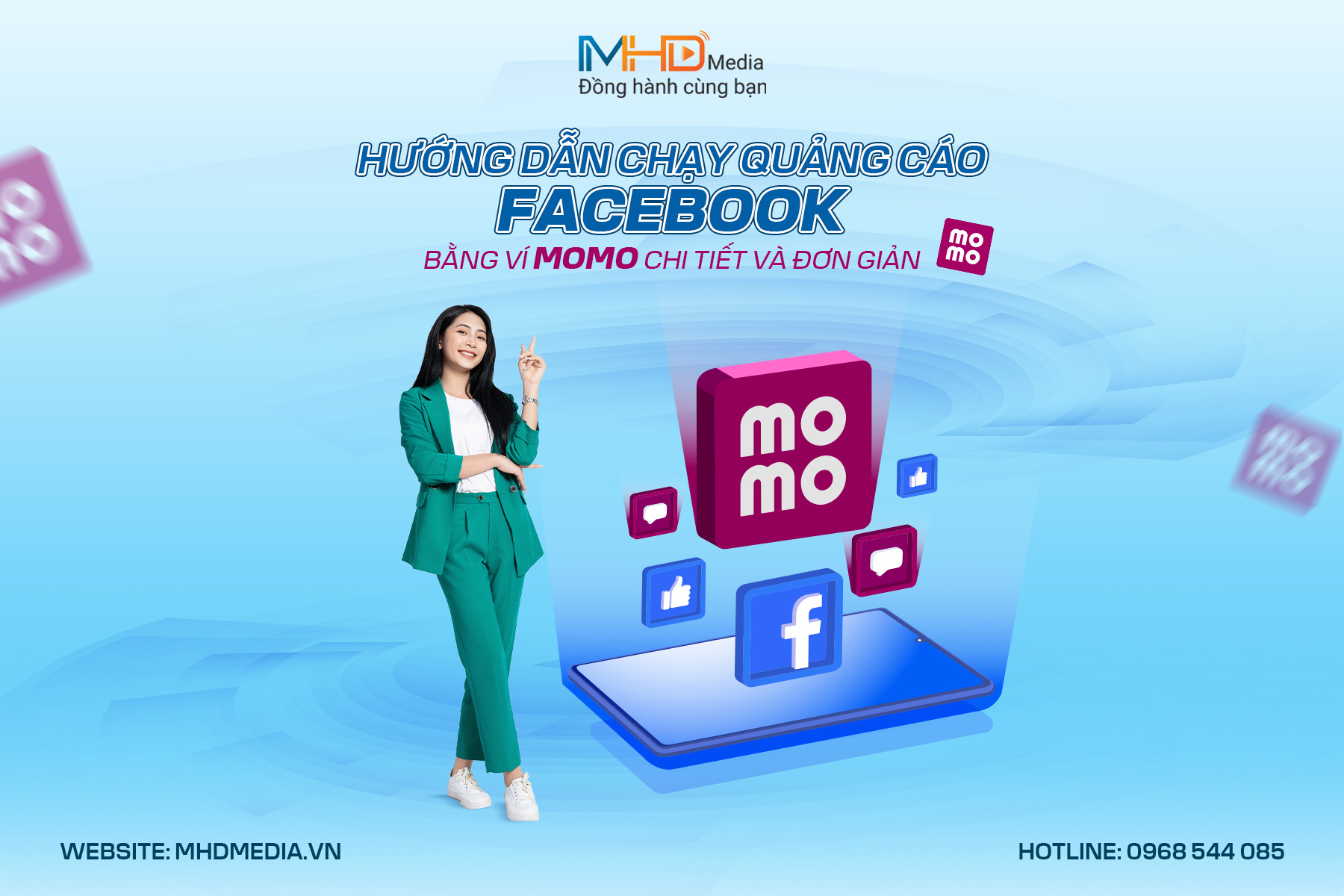 Hướng dẫn chạy quảng cáo Facebook bằng ví Momo