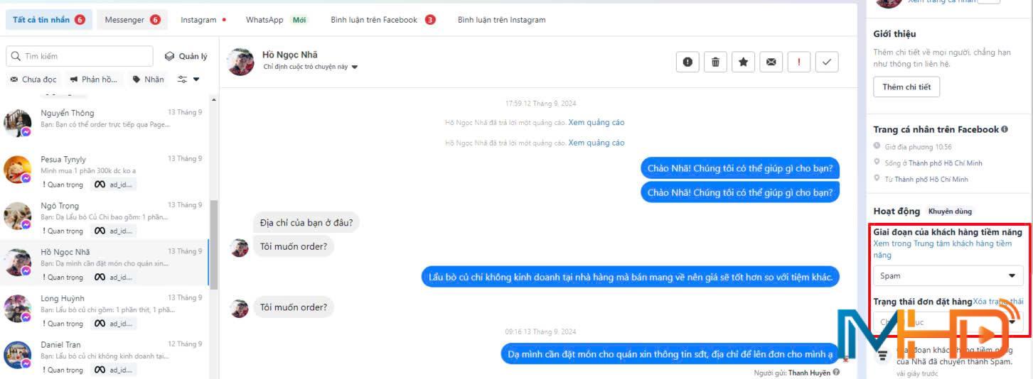 Loại trừ tệp spam khi chạy quảng cáo Facebook mới nhất 2024