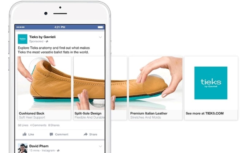 3 ý tưởng tạo quảng cáo Carousel Facebook ấn tượng