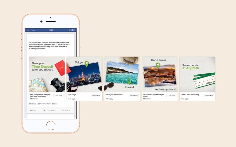 Cách sử dụng Carousel trên Facebook 2