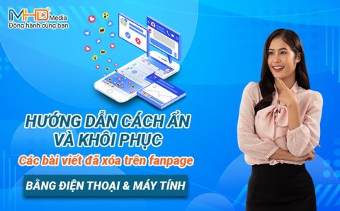 cách ẩn và khôi phục bài viết đã xóa trên Fanpage