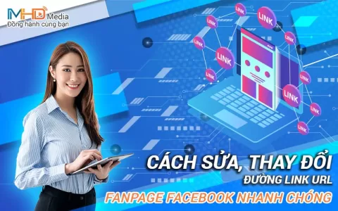 cách sửa link Fanpage, cách đổi URL cho Fanpage Facebook