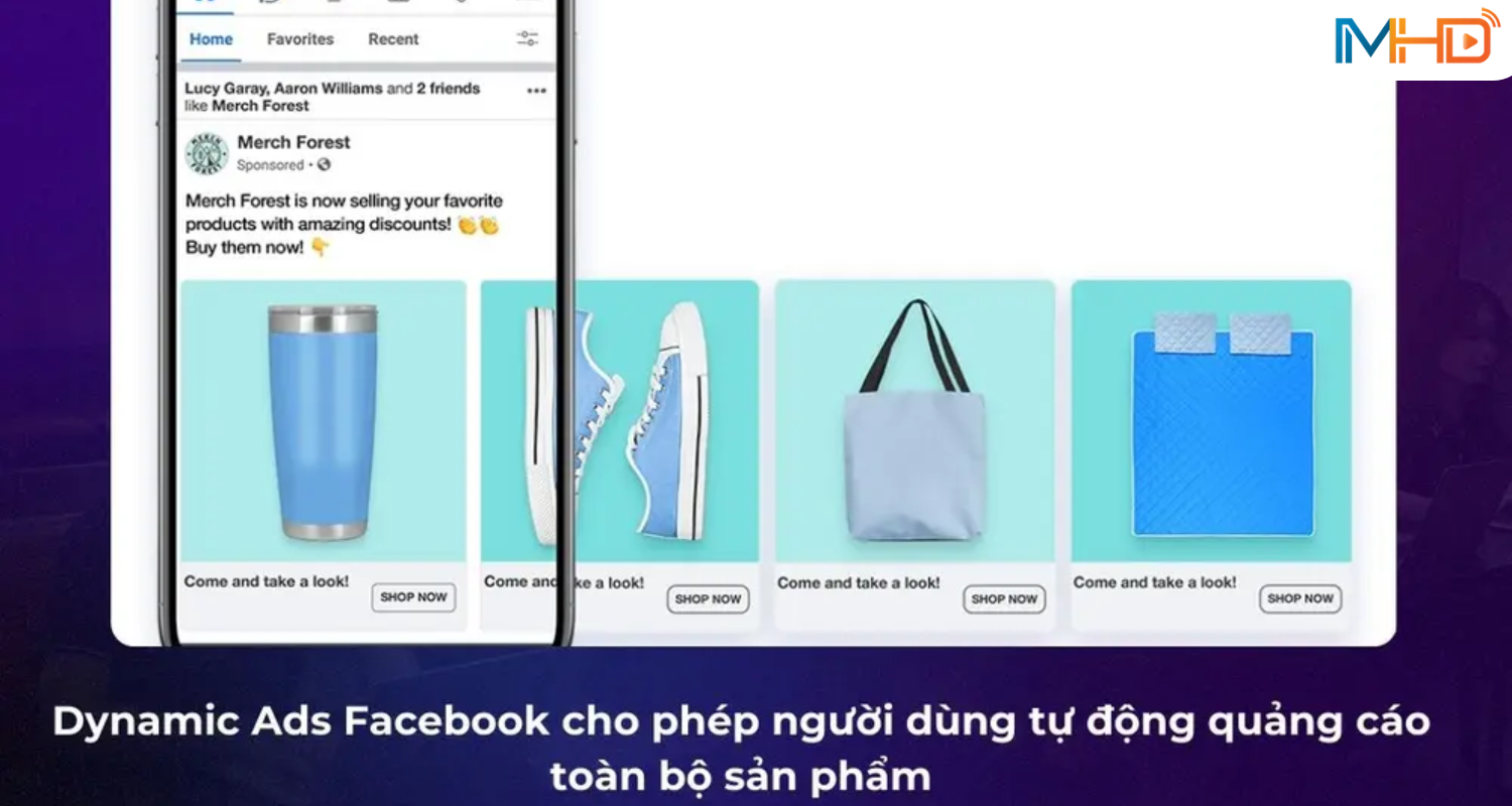 Dynamic Ads Facebook giúp nhà quảng cáo tự động hóa quá trình quảng bá toàn bộ sản phẩm