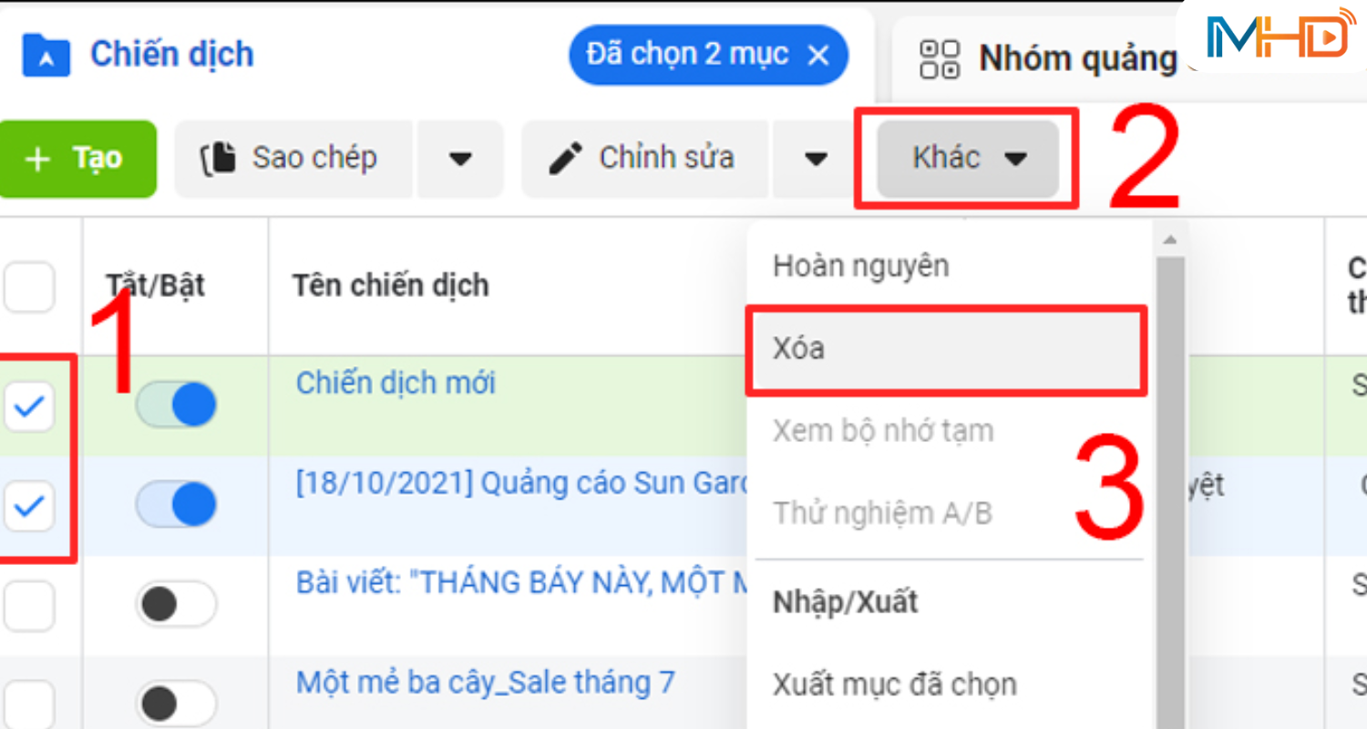 Quảng cáo Facebook Collection