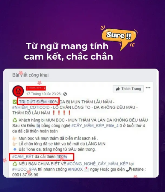 Từ ngữ mang tính cam kết, chắc chắn